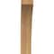 Ekena Millwork 5 1/2"W x 18"D x 26"H Thorton Smooth Knee Brace, Western Red Cedar BRC06X18X26THR00SWR - alternate 4